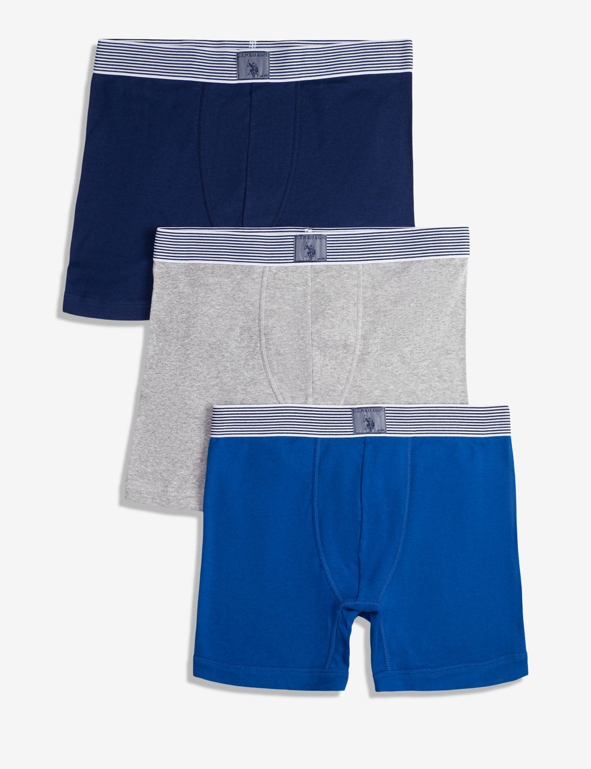 Blue Collection 3PK Cotton Boxer Brief– U.S. Polo Assn.