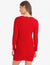 CABLE V-NECK SWEATER DRESS - U.S. Polo Assn.