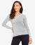 SOLID LUREX V-NECK SWEATER - U.S. Polo Assn.