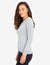 SOLID LUREX V-NECK SWEATER - U.S. Polo Assn.