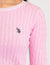 TIPPED CABLE CREW NECK SWEATER - U.S. Polo Assn.
