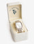 LADIES SQUARE FACE LINK WATCH - U.S. Polo Assn.