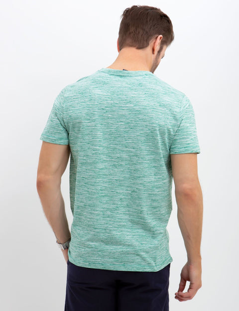 LINEAR SPACE DYED T-SHIRT - U.S. Polo Assn.