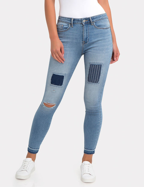 STRETCH DESTRUCTION JEGGING JEAN - U.S. Polo Assn.