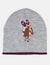 LARGE EMBROIDERED LOGO BEANIE - U.S. Polo Assn.