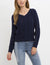 LUREX STUDS CABLE SWEATER - U.S. Polo Assn.