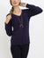 SOLID CABLE V-NECK SWEATER - U.S. Polo Assn.
