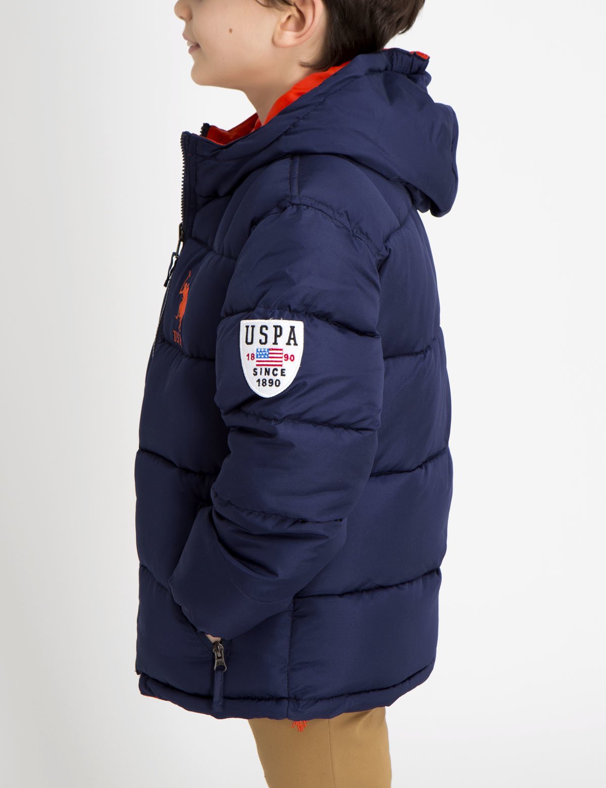 BOYS REVERSIBLE PUFFER JACKET U.S. Polo Assn.