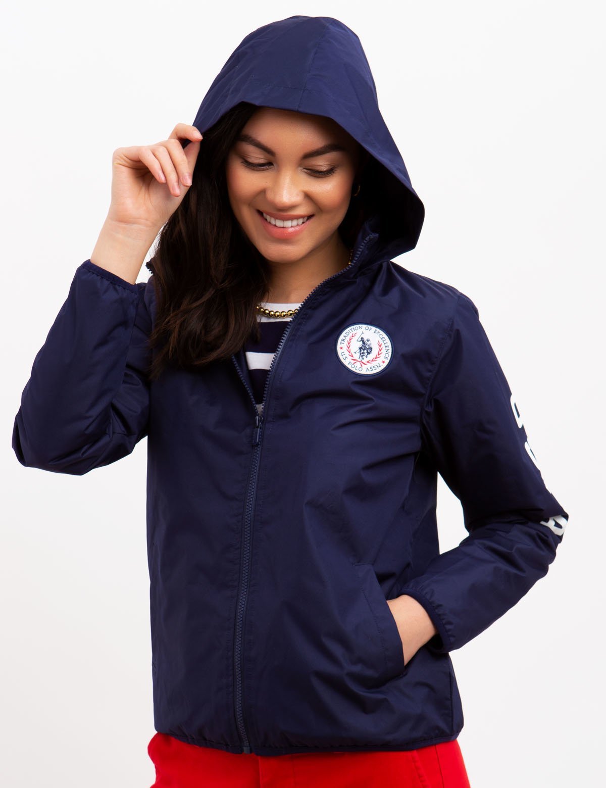 USPA LOGO JACKET WITH HOOD– U.S. Polo Assn.