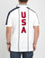 PATCHED USA VERTICAL POLO SHIRT - U.S. Polo Assn.
